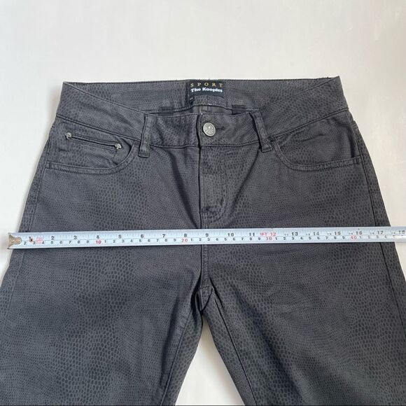 The Kooples Sports Snakeprint Skinny Ankle Jeans Sz 29 - Picture 13 of 14